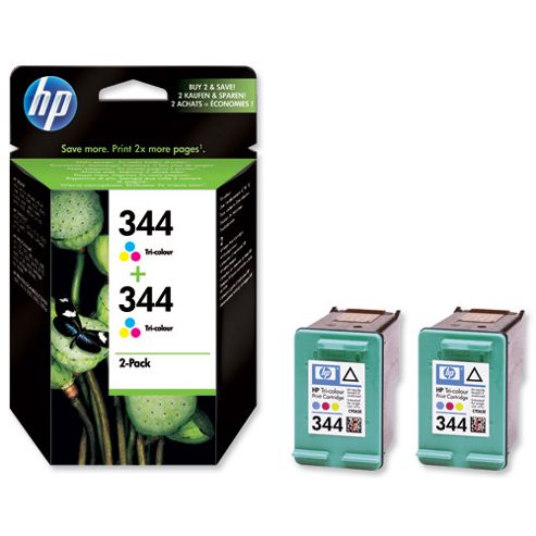 Image of Hewlett-packard No. 344 Print Cartridge Tricolour