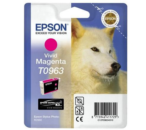 Image of Epson Singlepack Vivid Magenta T0963