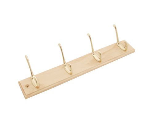 Image of Regal Hr0607h Hat & Coat Hook Pb/pine