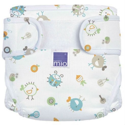 Image of Bambino Miosoft Nappy Cover (extra Large Nature Calls Spring)
