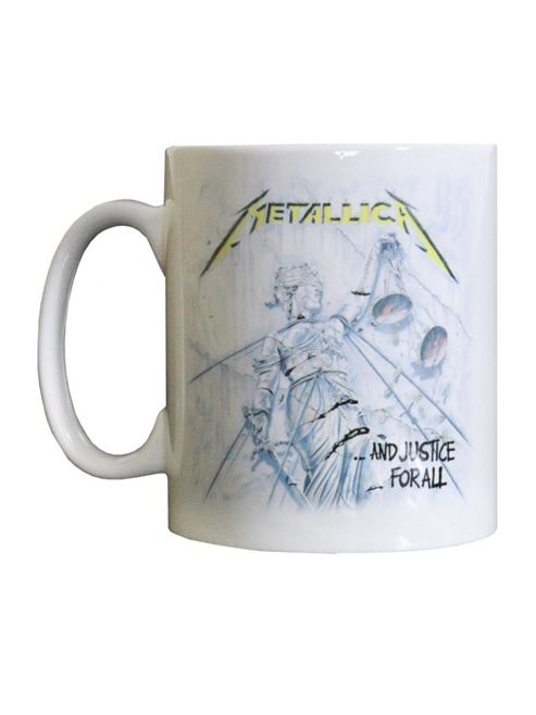 Image of Metallica And Justice For All 10oz Ceramic Mug