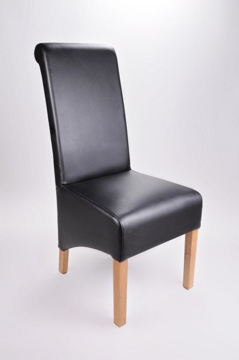 Image of Shankar Enterprises Krista Madras Chair (set Of 2) - Black