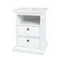 Tvilum Paris 2 Drawer Tall Bedside