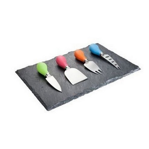 Image of Tew Slate Cheese Board & Knife Set