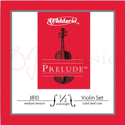 Image of D'addario Prelude 1/2 Size Medium Tension Violin Strings