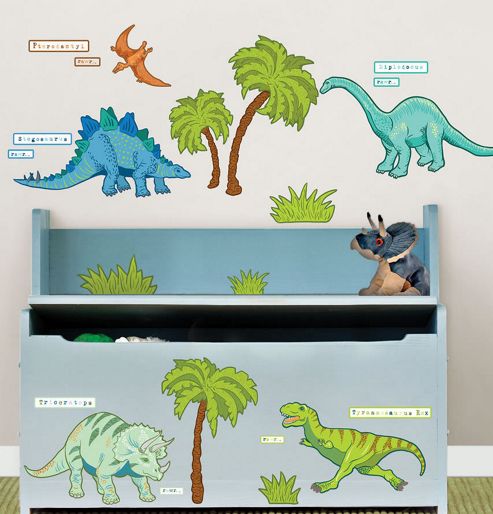 Image of Dinosaur Decor Stickers