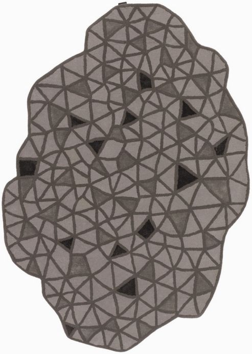Image of Angelo Paris Mole Tufted Rug - 240cm H X 170cm W (7 Ft 10.5 In X 5 Ft 7 In)