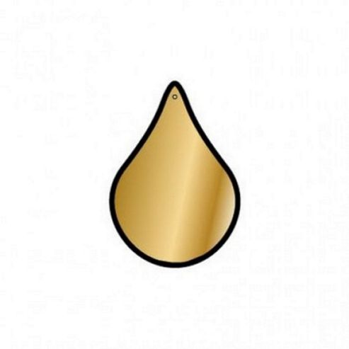 Image of Copper Blank Cb70 Teardrop Pendant Pack Of 5