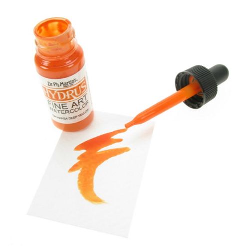 Image of Dr. Ph. Martin's Hydrus Ink - Hansa Yellow Deep