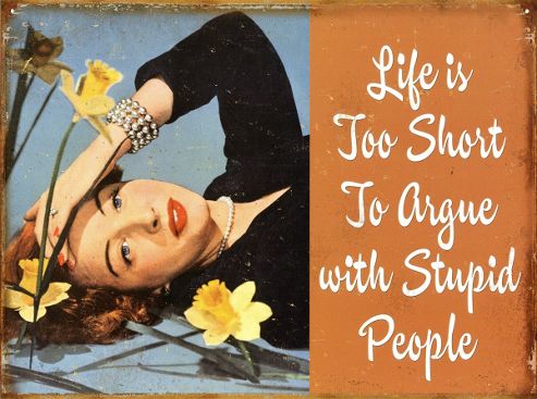 Image of Life Is Too Short Tin Sign