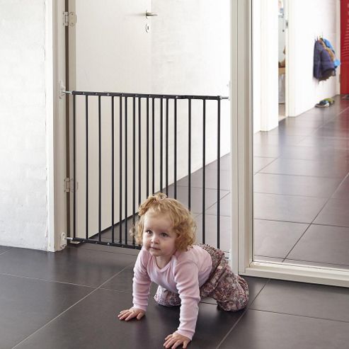 Image of Safetots Extending Metal Gate Black 62.5cm - 106.8cm