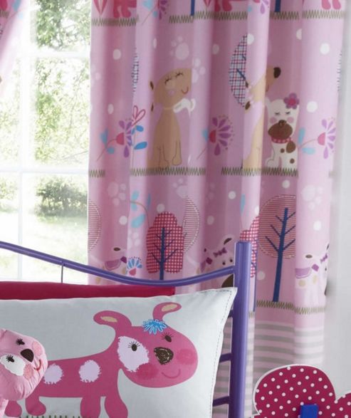 Image of Pooch Curtains 72s - Multi
