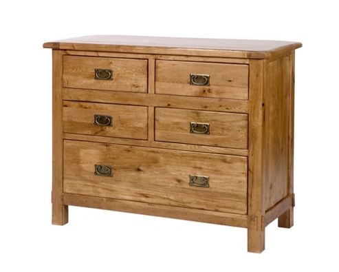 Image of Wiseaction Riviera 4 Over 1 Drawer Chest