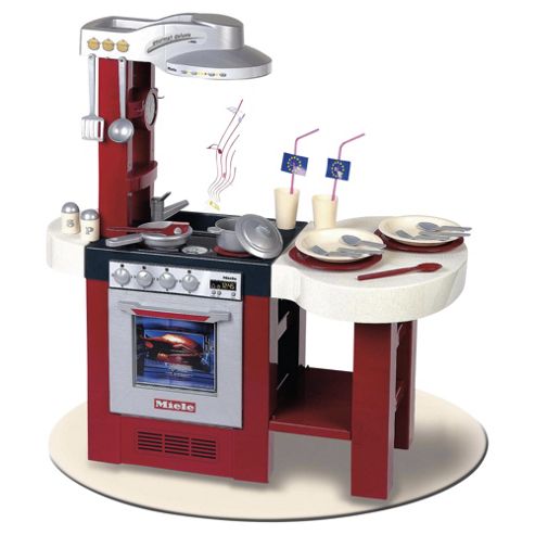 Image of Toy Miele Red Kitchen Set Gourmet Deluxe
