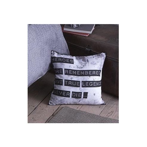 Image of Catherine Lansfield Home Photographica True Legends Multi Coloured Cushion Cover