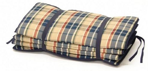 Image of Paris Blue Roll Mattress With Waterproof Backing - 180 X 50 X 3cm