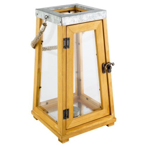 Image of Tesco Tapered Wooden Lantern