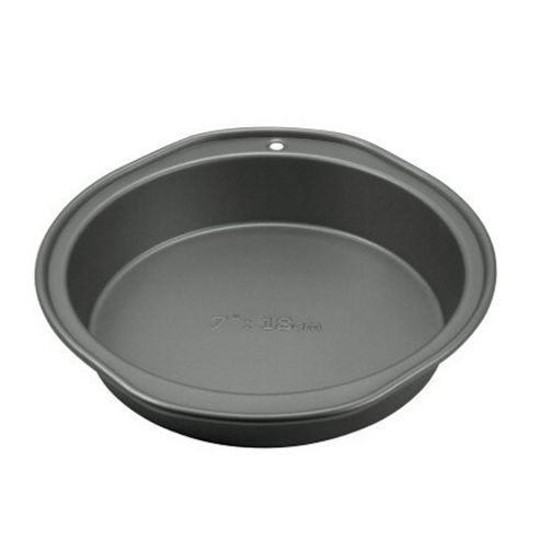 Image of "bakers Pride Non-stick Round Cake Pan, 7""/18cm"