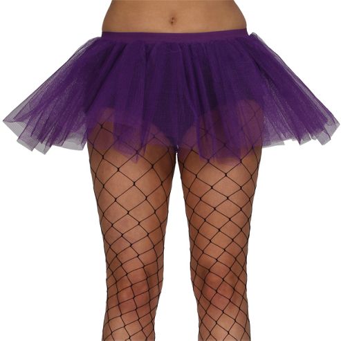 Image of Purple Tu-tu - Adult Costume Size: 10-14