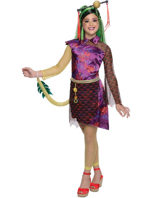 Image of Monster High Jinafire Long - Child Costume 5-6 Years