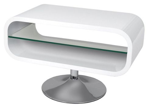 Image of Techlink Opod Tv Stand - White