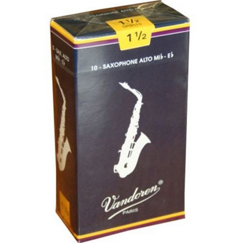 Image of Vandoren 1 1/2 Alto Sax Reed (x10)