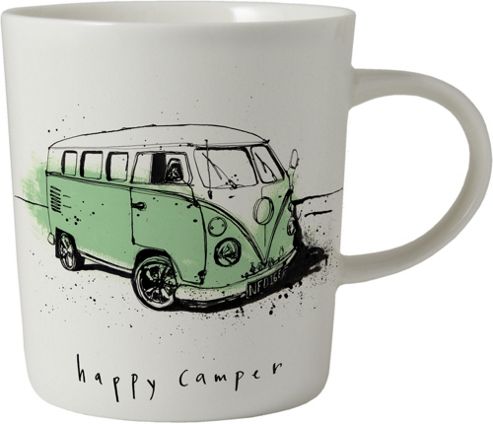 Image of Ecp Design Ltd Motors 8.5cm Porcelain Camper Mug