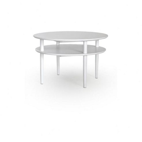 Image of Rge Kings Cross Oval Coffee Table - Lacquer White