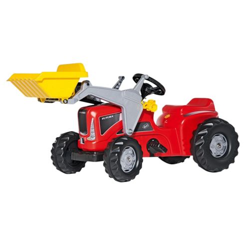 Image of Rolly Futura Tractor Trailer Frontloader Red