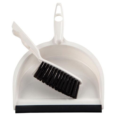 Image of Tesco Basics Dustpan And Brush