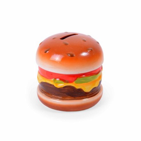 Image of Novelty Ceramic Burger Money Box