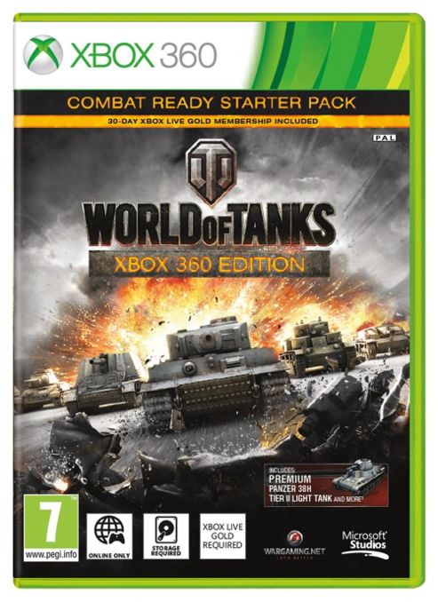 Image of World Of Tanks - Combat Ready Starter Pack (xbox 360)