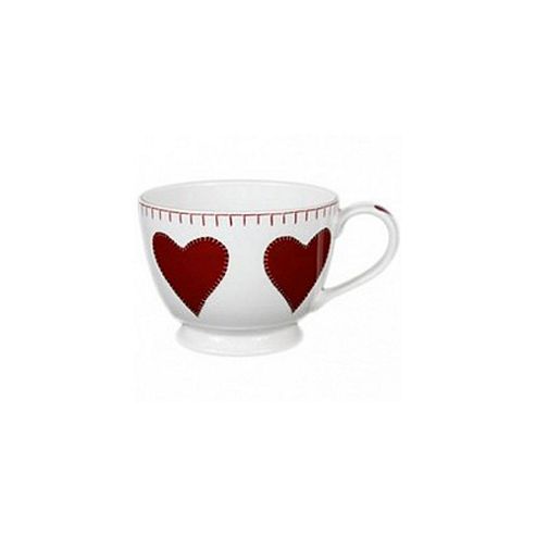 Image of Jan Constantine Heart Design Fine China Cup Mug