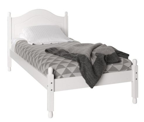Image of Valufurniture Copenhagen White 3ft Single Bed