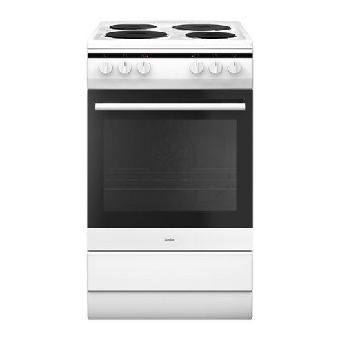 Image of Amica 508ee1w, 500mm, White, Electric Cooker