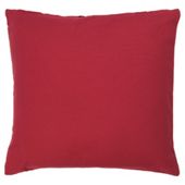 Tesco Value Cotton Cushion, Berry