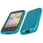 iTALKonline 17513 ProGel Diamond HEX Skin Case - HTC Desire - Solid Blue