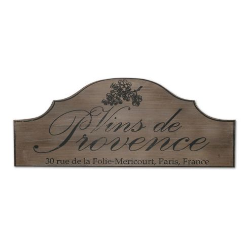 Image of Novus Imports Vins De Provence Board Metal Wall Art