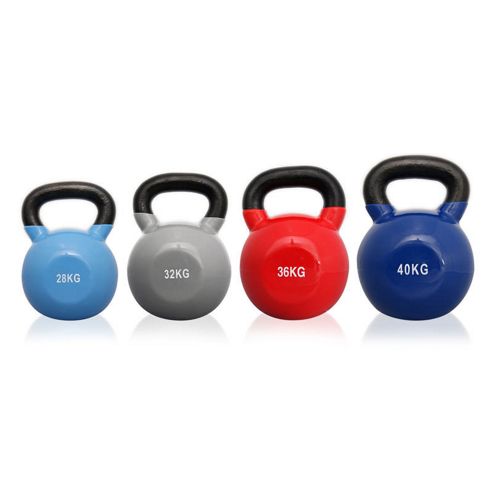 Image of Body Power Strength Vinyl Coated Kettle Bell Set