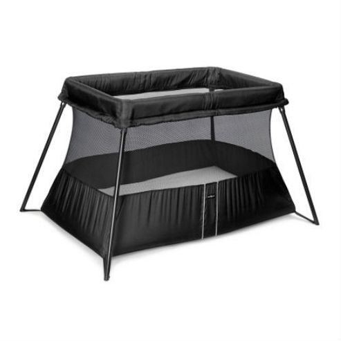 Image of Babybjorn Travel Cot Light (black)