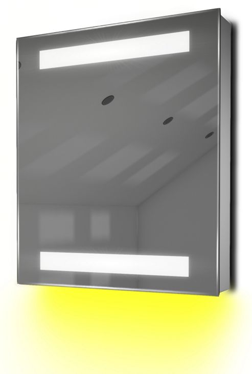Image of Ambient Audio Bathroom Cabinet With Bluetooth, Shaver Socket & Sensor K127yaud