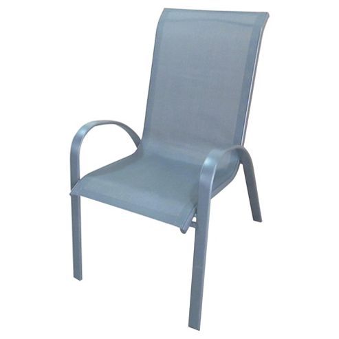 Image of Seville Metal Frame Garden Chair, 4 Pack