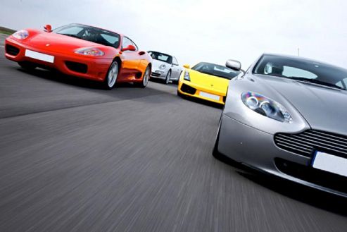 Image of Triple Supercar Driving Blast