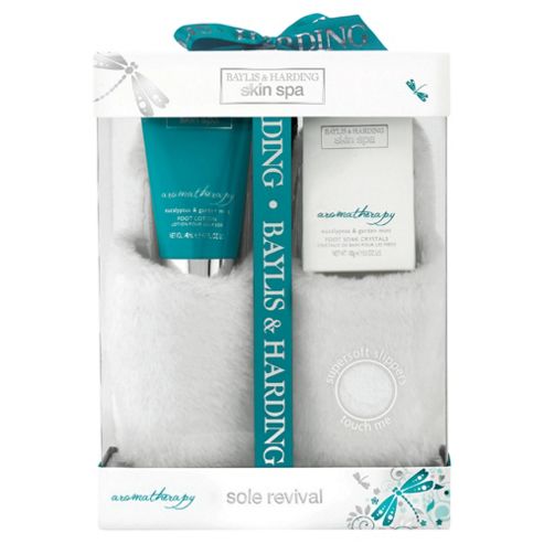 Image of Baylis & Harding Skin Spa Aromatherapy Slipper Set
