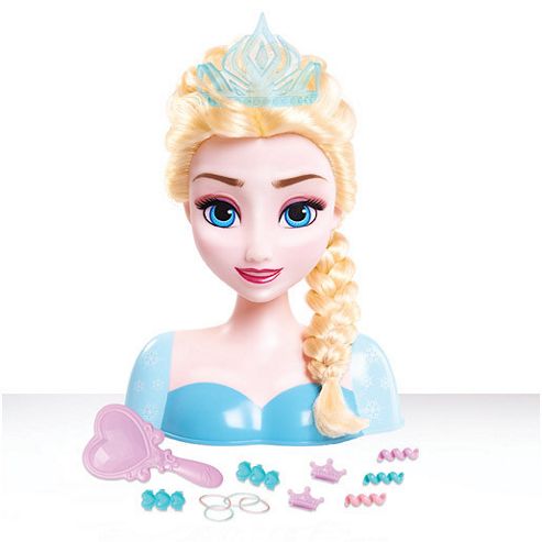 Image of Disney Frozen Elsa Styling Head
