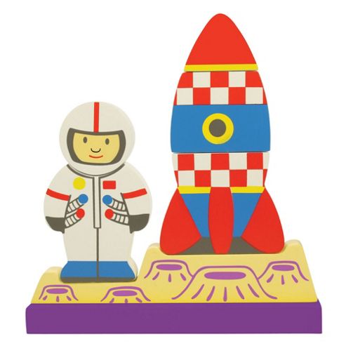 Image of Bigjigs Toys Bj675 Vertical Magnetic Puzzle Space