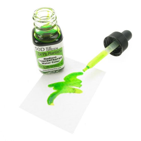 Image of Dr. Ph. Martin's Radiant Concentrated Watercolours - Ice Green