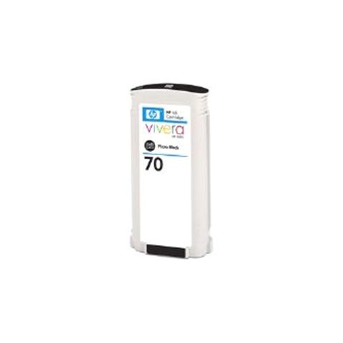 Image of Hp 70 Ink Cartridge With Vivera Ink - photo Blue