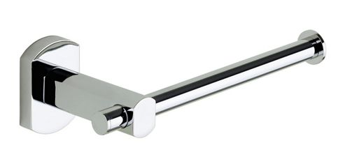 Image of Gedy Edera Open Toilet Roll Holder In Chrome