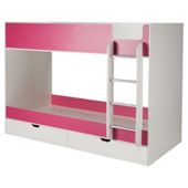 Jasper Bunk White/Pink